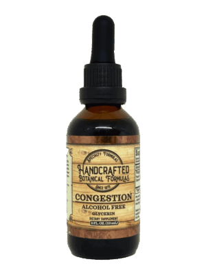 Congestion - Alcohol Free (2oz Glycerin) - HBF