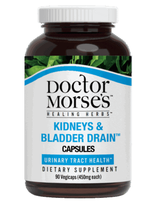 Kidneys & Bladder Drain - (Formerly Kidneys & Bladder 4 - Diuretic) (90 Capsules) - DRM