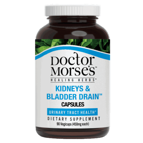 Kidneys & Bladder Drain - (Formerly Kidneys & Bladder 4 - Diuretic) (90 Capsules) - DRM