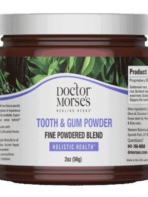 Herbal Tooth and Gum Powder (2oz Powder) - DRM