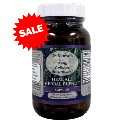 HealAll_CAPS_SALE Heal All Herbal Blend (90 Capsules) - SALE
