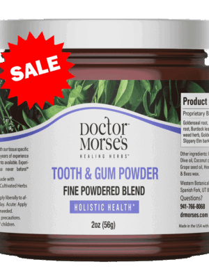 Herbal Tooth and Gum Powder (2oz Powder) - DRM