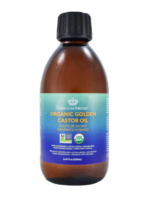 Castor Oil 8.45 Organic Golden Castor Oil 8.45oz