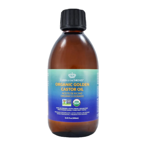 Organic Golden Castor Oil 8.45oz