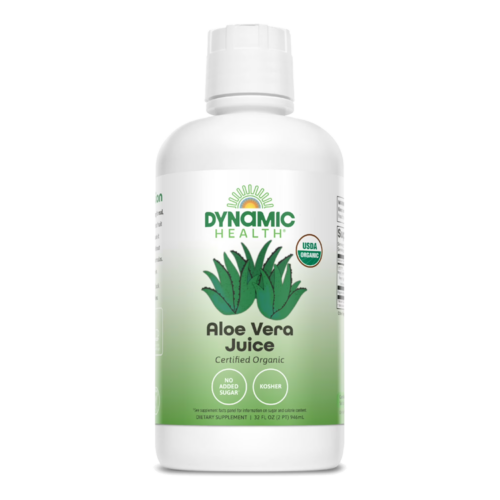 aloejuice Dynamic Health Organic Aloe Vera Juice 32oz