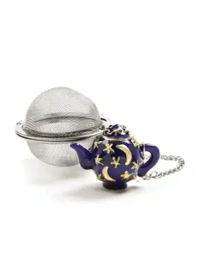 35_1 Norpro Mesh Tea Infuser with Teapot Weight