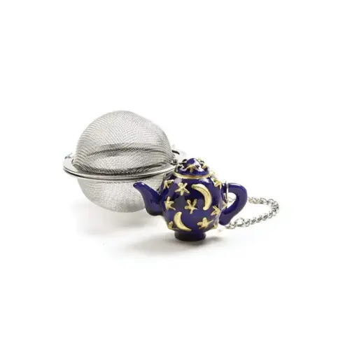 35_1 Norpro Mesh Tea Infuser with Teapot Weight