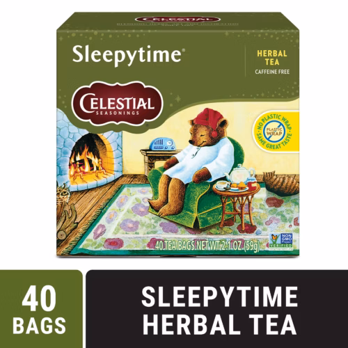 Celestial-Seasonings-Sleepytime-Caffeine-Free-Herbal-Tea-Bags-40-Count_042b2976-27ac-4333-85f1-f100d449ea98.a4ed5592562d8757a501ba0c78faf240 Celestial Seasonings Sleepytime Caffeine-Free Herbal Tea Bags (40 Count)