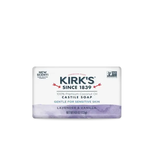 Kirk's Lavender & Vanilla - Castile Bar Soap