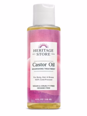 Heritage Store Castor Oil 4oz